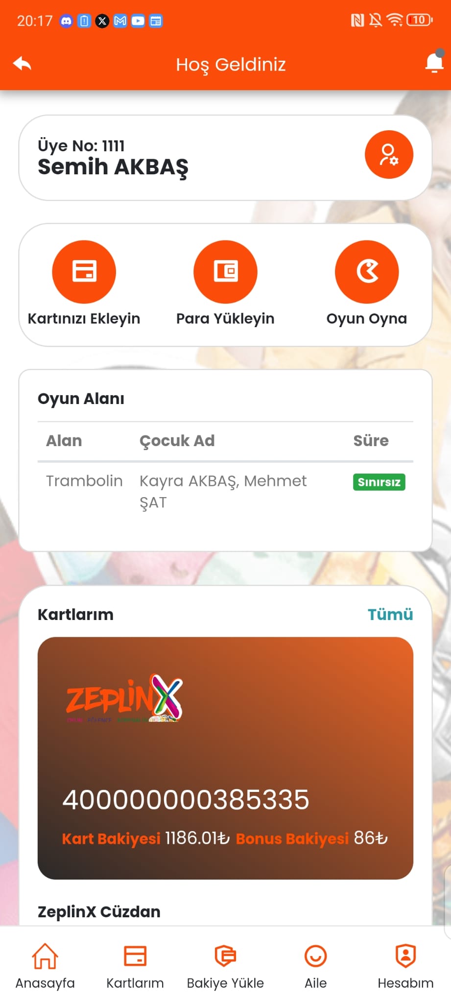 Oyun Alanı Mobil Uygulama
